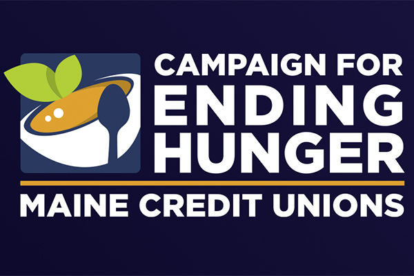 maine credit unions campaign for ending hunger